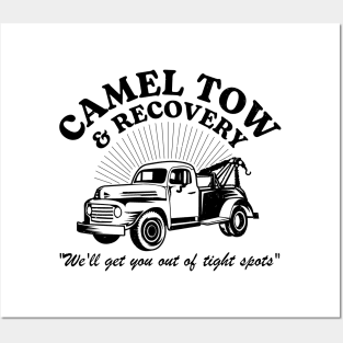 Funny camel tow & recovery driver Posters and Art